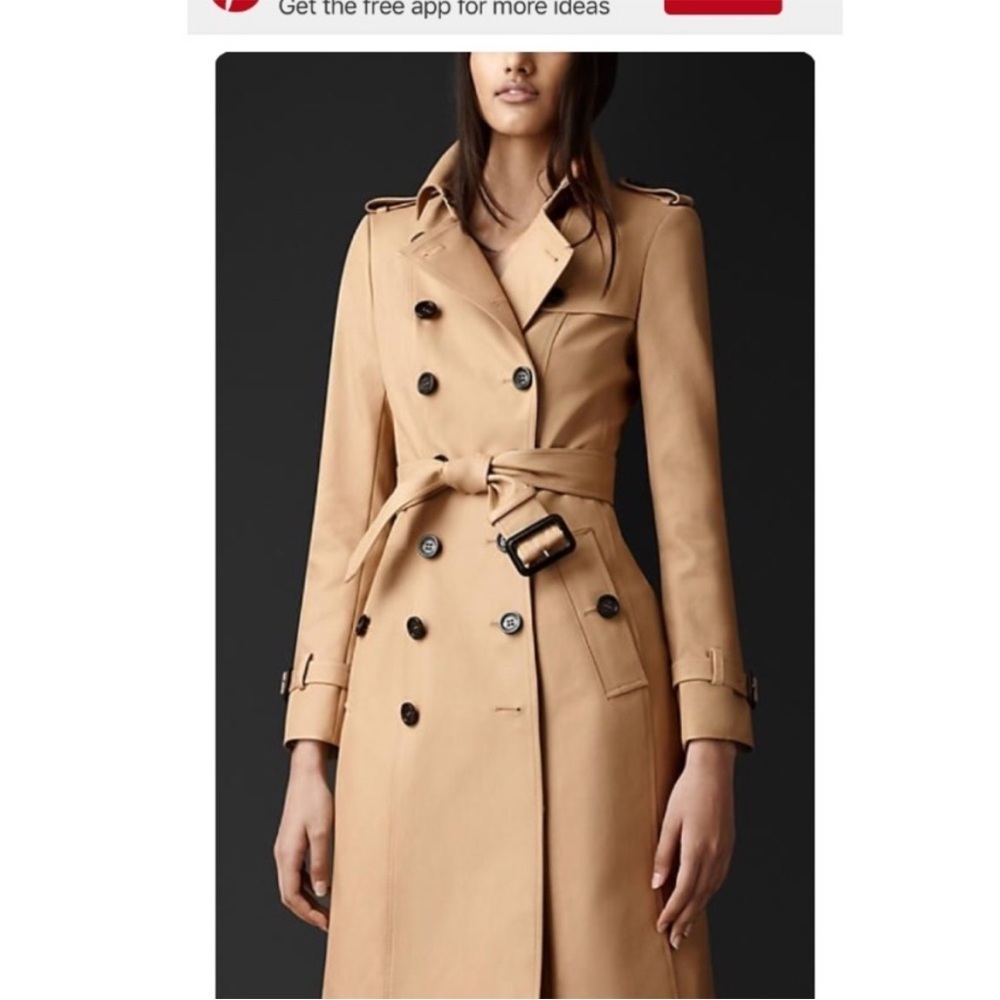 Burberry Prorsum trench coat mint condition size 4US - Picture 2 of 7